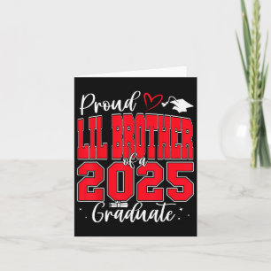 Carte Fière petit frère d'un diplômé de la promotion 202