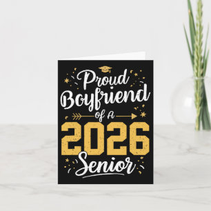 Carte Fière Petite Ami D'Un 2026 Senior 2026 Cl De 2026