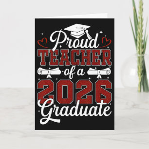 Carte Fière Tia d'un diplômé de la promotion 2026 Senior