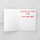 Carte Fiers de notre amour (Intérieur)