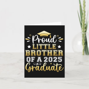 Carte Fiers Petit Frère D'Une Arg Supérieure Diplômée De