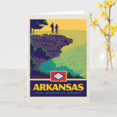 Carte Fierté | Arkansas d'état (Fleur jaune)