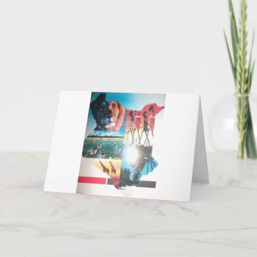 Carte Fierté Culturelle, Sipping Serenity : Kenya (Devant)