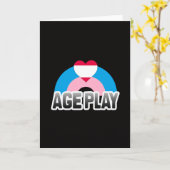 Carte Fierté de jeu d'âge (Fleur jaune)