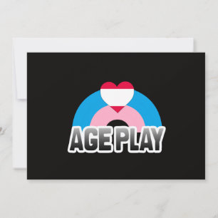 Carte Fierté de jeu d'âge
