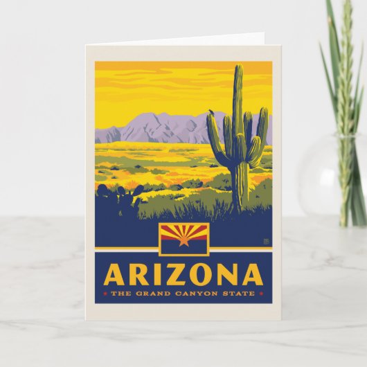 Carte Fierté de l'État | Arizona (Devant)