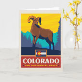Carte Fierté de l'État | Colorado (Fleur jaune)