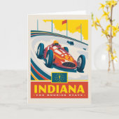 Carte Fierté de l'État | Indiana (Fleur jaune)