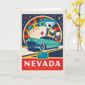 Carte Fierté de l'État | Nevada (Fleur jaune)