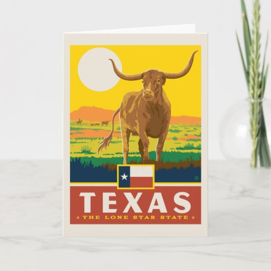 Carte Fierté de l'État | Texas (Devant)