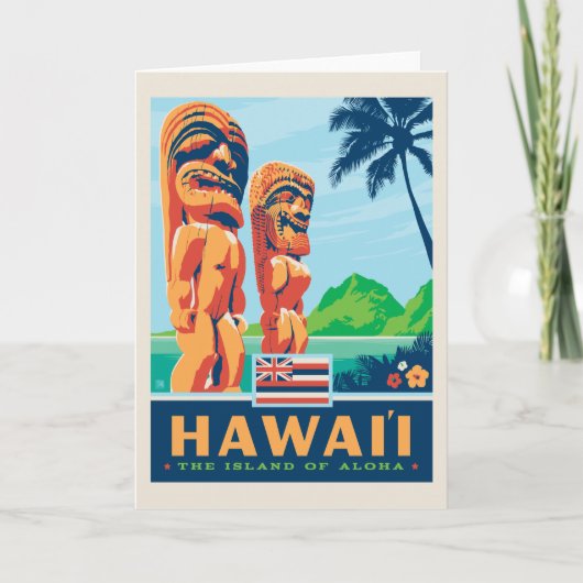 Carte Fierté | Hawaï d'état (Devant)