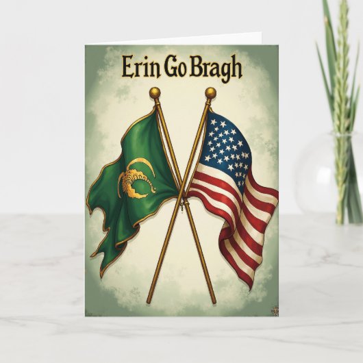 Carte Fierté Irlandaise Forever (Devant)