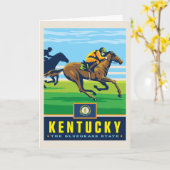 Carte Fierté | Kentucky d'état (Fleur jaune)