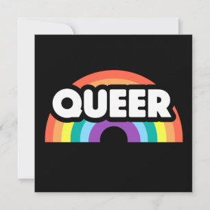 Carte fierté - L'amour arc-en-ciel gay est amour.