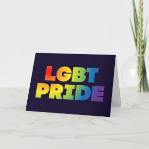 CARTE FIERTÉ LGBT