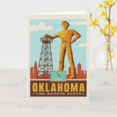 Carte Fierté | l'Oklahoma d'état (Fleur jaune)