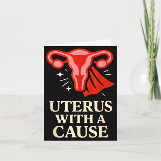 Carte Fierté menstruelle normaliser les règles de la rep (Devant)