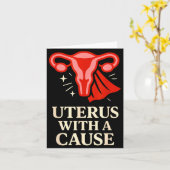 Carte Fierté menstruelle normaliser les règles de la rep (Fleur jaune)