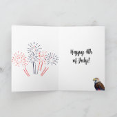 Carte Fierté patriotique : une célébration de la liberté (Intérieur)