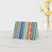 Carte Fiesta Blank Note (Fleur jaune)