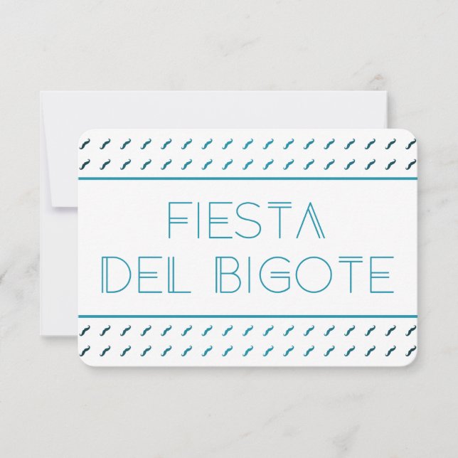 Carte Fiesta Del Bigote (Devant)