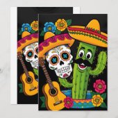 Carte Fiesta du 5 mai (Devant / Derrière)