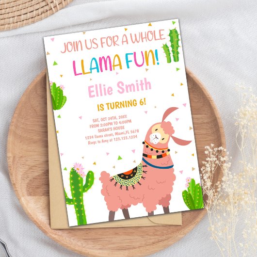 Carte Fiesta Fiesta pour Filles ou Enfants