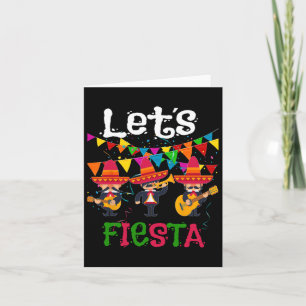 Carte Fiesta Funny Cinco De Mayo Mariachi Mexicaine