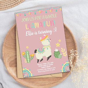 Carte Fiesta Party amusante et colorée pour enfant