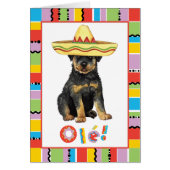 Carte Fiesta Rottweiler (Devant)