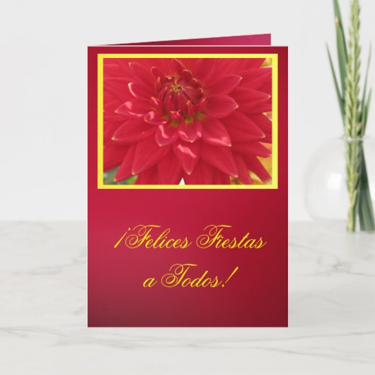 Carte - fiestas de Felices de ¡ un Todos ! - La (Devant)