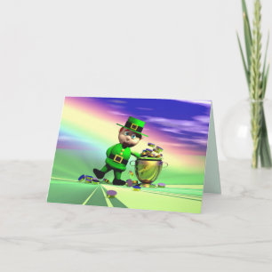 Carte Fièvre d'or de la Saint-Patrick