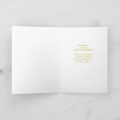 Carte Fifth Year Employee Business Anniversary Sun (Intérieur)