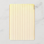 Carte Figdewdrop caterpillar butterfly recipe notecards (Dos)