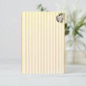 Carte Figdewdrop caterpillar & mushroom recipe notecards (Debout devant)