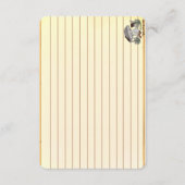 Carte Figdewdrop caterpillar & mushroom recipe notecards (Devant)