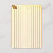 Carte Figdewdrop Squirrel recipe notecards (Devant)