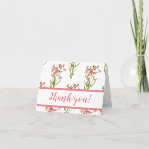 Carte Figes avec Motif de fleurs