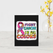 Carte Fight Cancer (Fleur jaune)