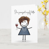 Carte Figure Anniversaire fille (Fleur jaune)