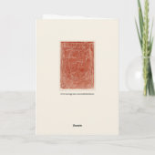 Carte Figure avec couronne tombée (Dos)