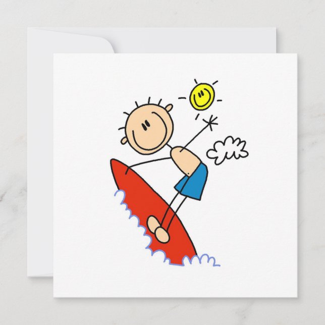 Carte Figure de Surfing (Devant)