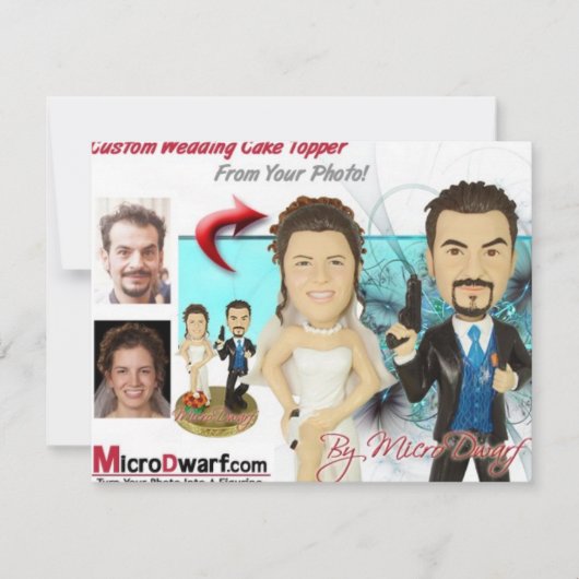 Carte Figurines mariages (Devant)