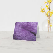 Carte fil pourpre (Fleur jaune)