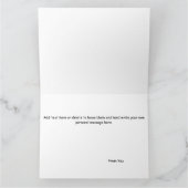 Carte Fil Tricot drôle Chat (Intérieur)