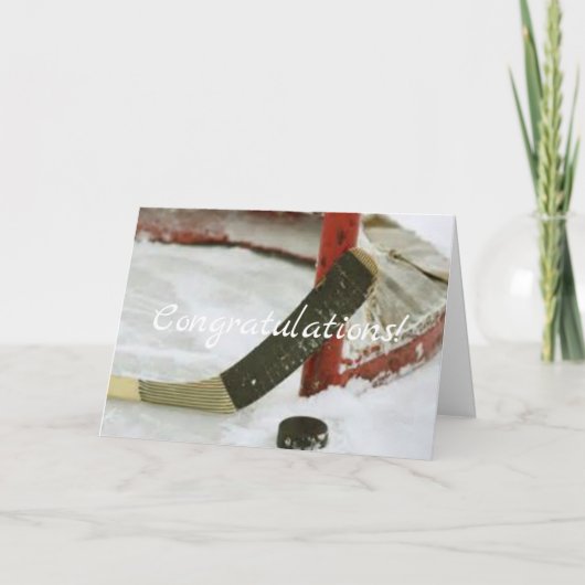 Carte filet de hockey (Devant)