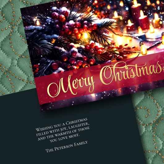 Carte Filière d'hiver Berries illuminations