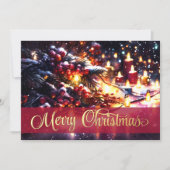 Carte Filière d'hiver Berries illuminations (Devant)