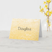 Carte Fille (Fleur jaune)