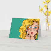 Carte Fille #1 (Fleur jaune)